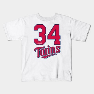 Kirby Puckett-34 Kids T-Shirt